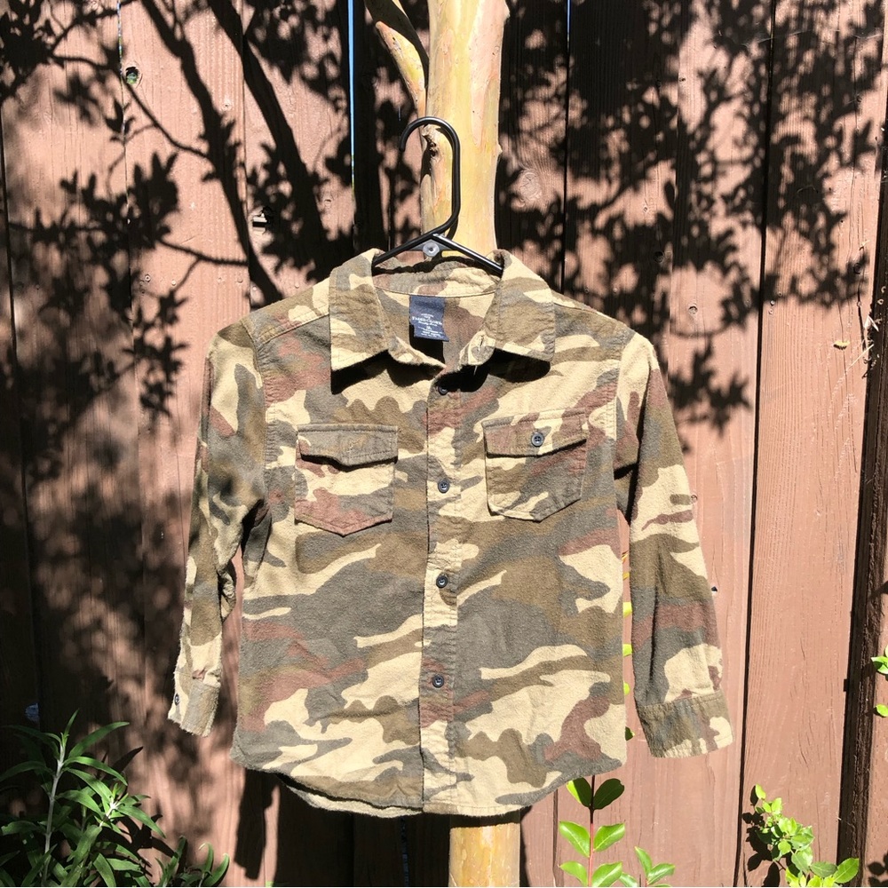 Faded Glory Fleece Button Down